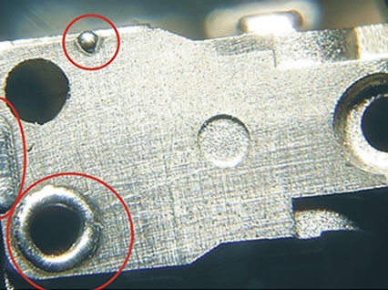 <a href='http://m.mamaboshi.com/product/3.htm' class='text_a'>模具激光焊機(jī)</a>修復(fù)模具效果